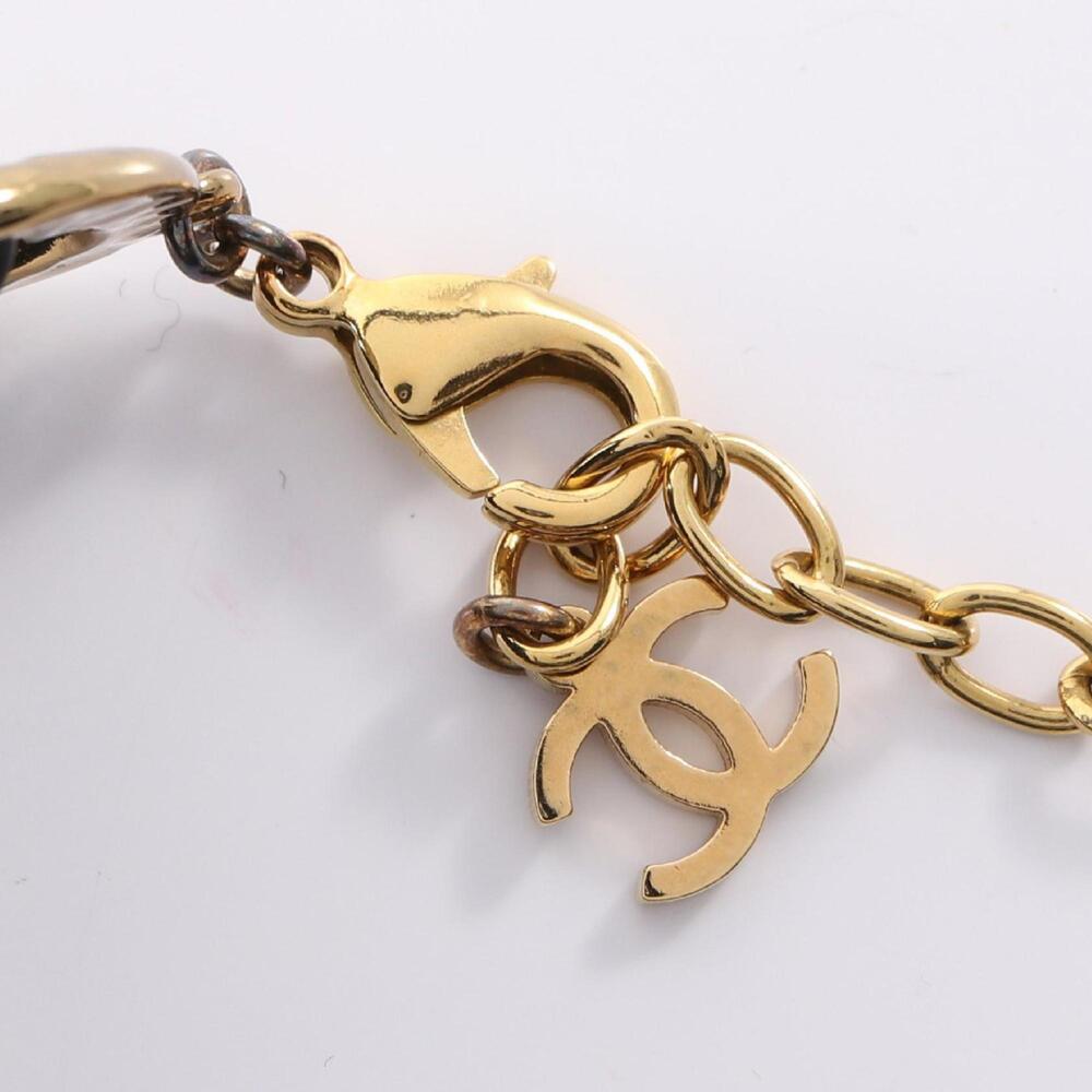 CHANEL Black Leather Logo Necklace - Picture 4 of 7